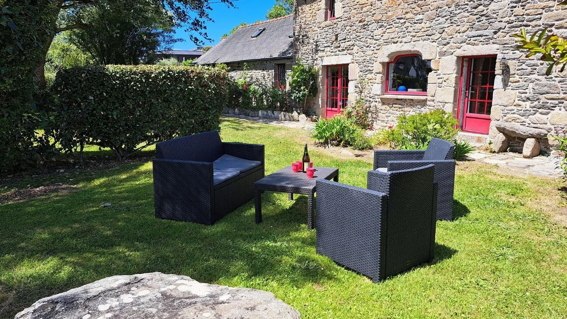 Holiday home Breton Granite Stone House Near The Sea Villa Ploudalmezeau