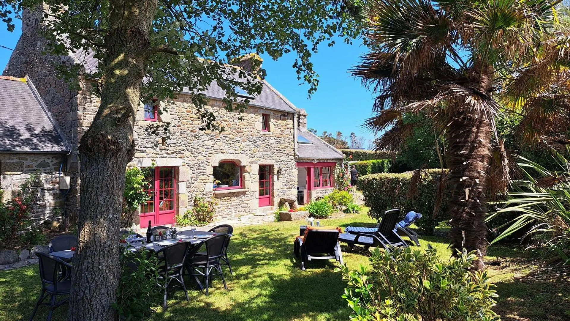 Breton Granite Stone House Near The Sea Villa Ploudalmezeau