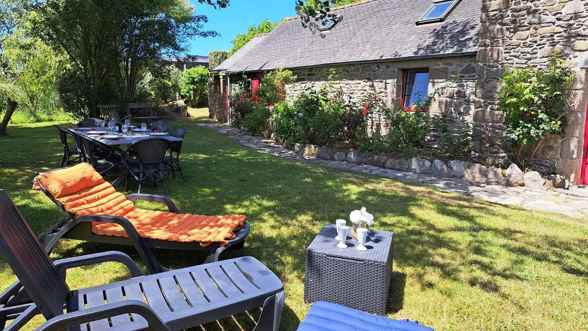 Breton Granite Stone House Near The Sea Villa Ploudalmezeau 0*,  France