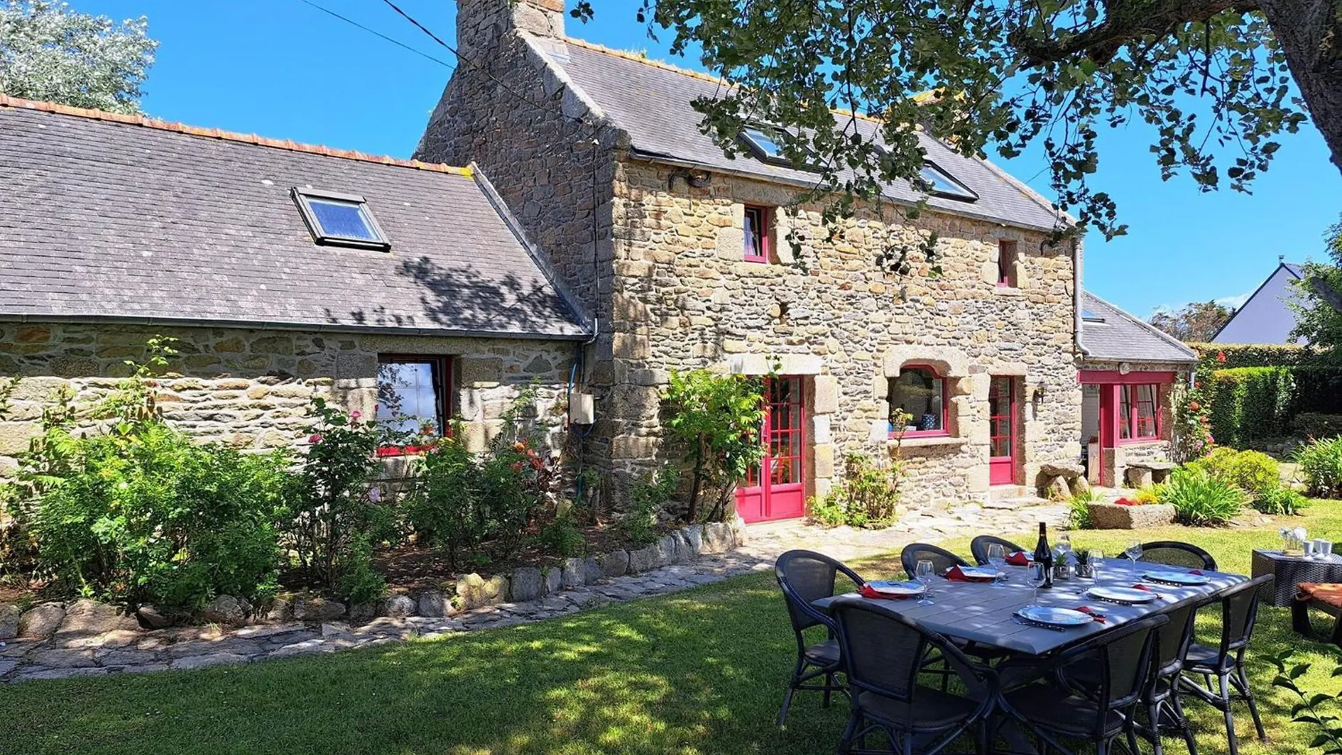 Breton Granite Stone House Near The Sea Villa Ploudalmezeau Holiday home
