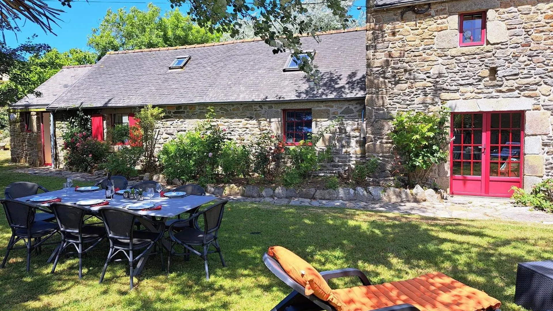 Breton Granite Stone House Near The Sea Villa Ploudalmezeau 0*,