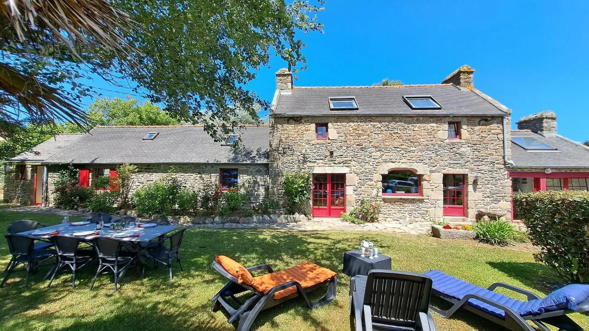 Breton Granite Stone House Near The Sea Villa Ploudalmezeau Holiday home